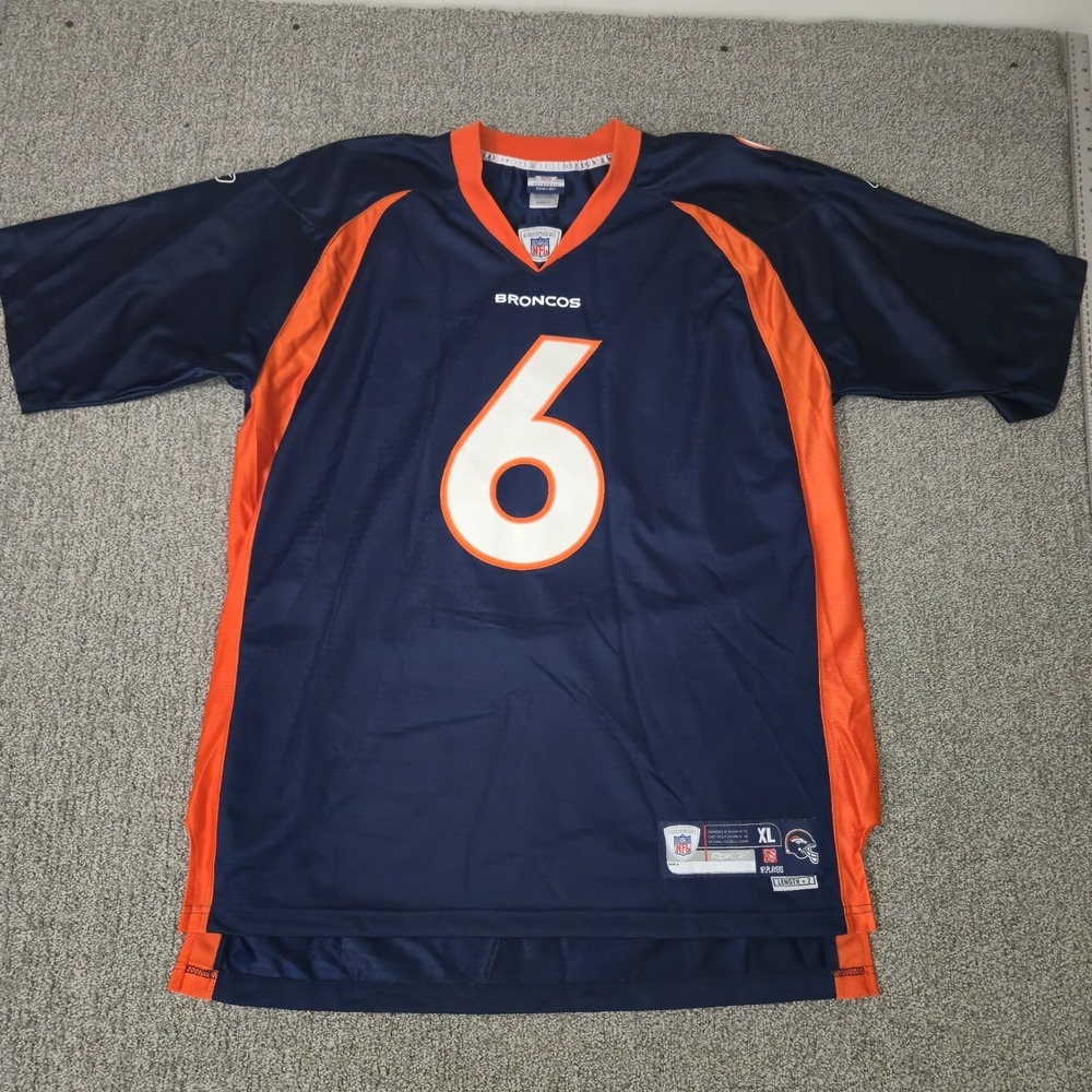 Vtg Denver Broncos Football Jersey Men's XL Blue Jay Cutler NFL Reebok On Field